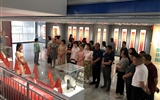 經(jīng)濟管理系黨總支開展參觀“紅色文化藝術館”，獻禮建黨100周年活動